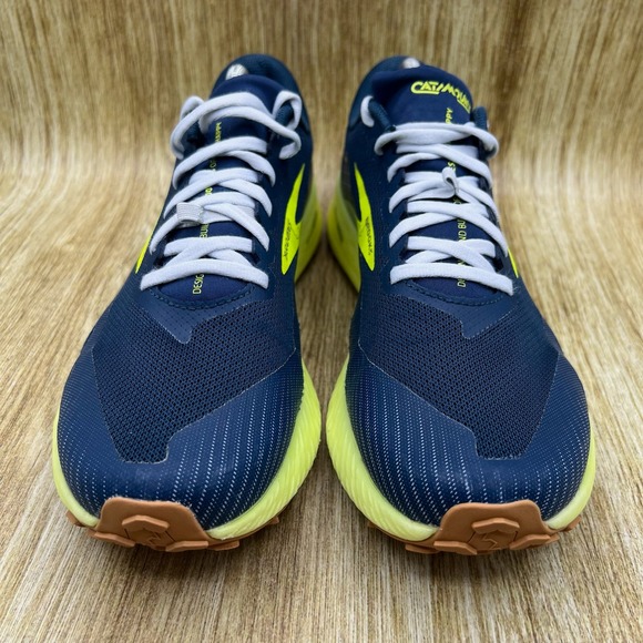 Brooks Catamount Trail Running Shoes Men's Size 9.5 Titan/Peacoat/Nightlife - Picture 2 of 10